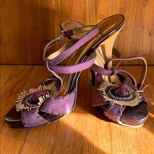 Purple Kate Spade Heels size 6